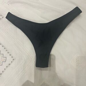 Tropic of c black bikini bottoms